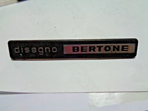 M5080 XX - LOGO STEMMA EMBLEMA EMBLEM FREGIO BADGE SCRITTA DISEGNO BERTONE - Imagen 1 de 2
