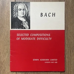 BACH Selected Compositions of Moderate Difficulty - Henry Geehl/ Edwin Ashdown - Picture 1 of 7