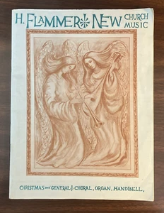 New Church Music by H Flammer Sheet Music Christmas and General Choral Organ M24 - Picture 1 of 16