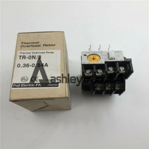 1PC FUJI Thermal Overload Relay TR-ON/3 TR-0N/3 0.36-0.54A new in box - Picture 1 of 2