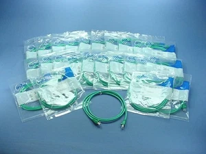 Leviton 62460-5G Cat 6+ Cables Green 5' Extreme Ethernet Patch Cord Wire 25-Pack - Picture 1 of 3