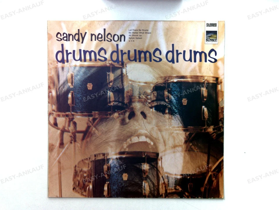 Sandy Nelson - Drums, Drums,Drums! GER LP '* - Image 1 of 1