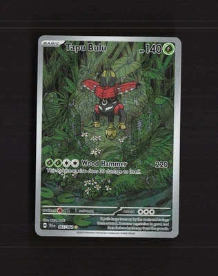 Tapu Bulu 065/064 Shrouded Fable Full Art Ultra Rare Holo Pokemon Card NM - Image 1 of 4