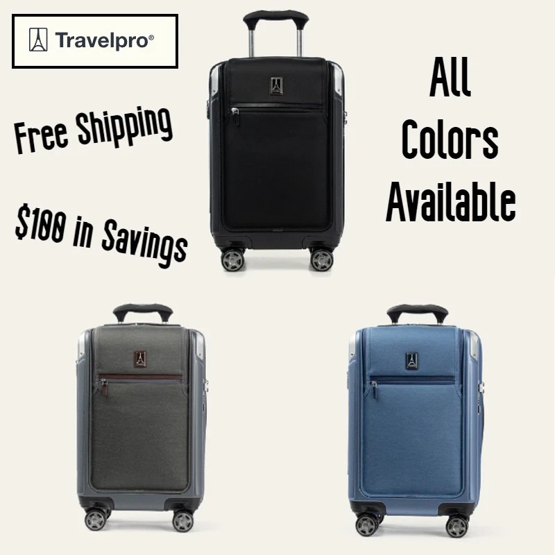 Travelpro Platinum Elite CarryOn Business Plus Hardside Spinner -Multiple Colors