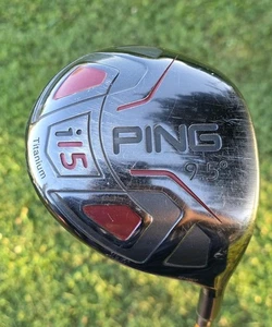 PING i15 Driver 9.5° Graphite Stiff Flex Right-Handed w/ Headcover Dent On Crown - Picture 1 of 15