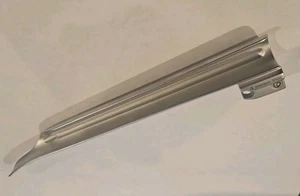 Karl Storz 8537 A Miller Laryngoscope Blade Cold Light Fiber Optic Size 4 - Picture 1 of 6