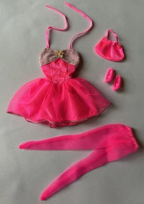 Barbie Party Fashion Avenue Barbie Pink Dress Outfit #15862 From 1996 Complete - Image 1 of 4