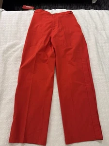 Footjoy Dryjoys Red Golf Rain Pants Men’s Size Medium Elastic Waist - Picture 1 of 17