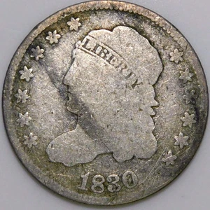 1830 Capped Bust Half Dime G i899 - Picture 1 of 2