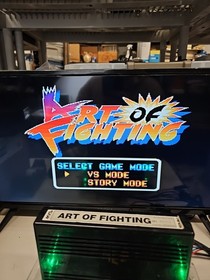 Art of Fighting Neo Geo MVS SNK 100% Authentic Tested SECURITY SEAL US SELLER #2