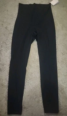 Poshdivah Maternity Over Belly Black Yoga Leggings Size Small - Image 1 of 4