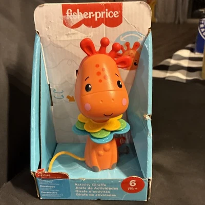 Fisher Price Baby Toy Develops Activity Giraffe 6m+ - Image 1 of 4
