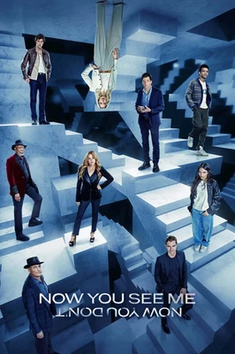 NOW YOU SEE ME NOW YOU DON'T 2025 MOVIE POSTER PREMIUM WALL ART PRINT SIZE A5-A1 - Image 1 of 4