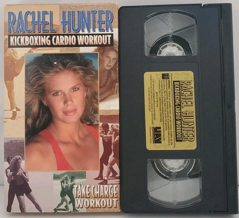 Rachel Hunter Kickboxing Cardio Workout VHS  - Image 1 of 4