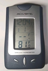 Atomic Wall Clock ACURITE Home Weather Station Wireless Main Unit Only  - Picture 1 of 3