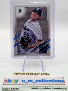 NAOFUMI KIZAWA 2021 Topps NPB Tokyo Yakult Swallows ROOKIE Card #16 MT-GEM MT - Picture 1 of 2