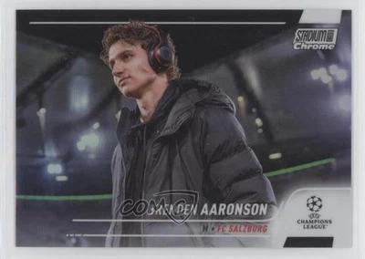 2021-22 Topps Stadium Club Chrome UCL Refractor Brenden Aaronson #15 - Image 1 of 2