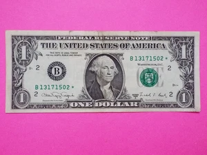 1988-A $1 FRN Star Note F/VF Cond. - B13171502✫ - New York, NY. - Picture 1 of 6