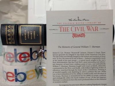 MEMOIRS OF GENERAL WILLIAM T. SHERMAN ~ Library of the Civil War EASTON PRESS - Image 1 of 4