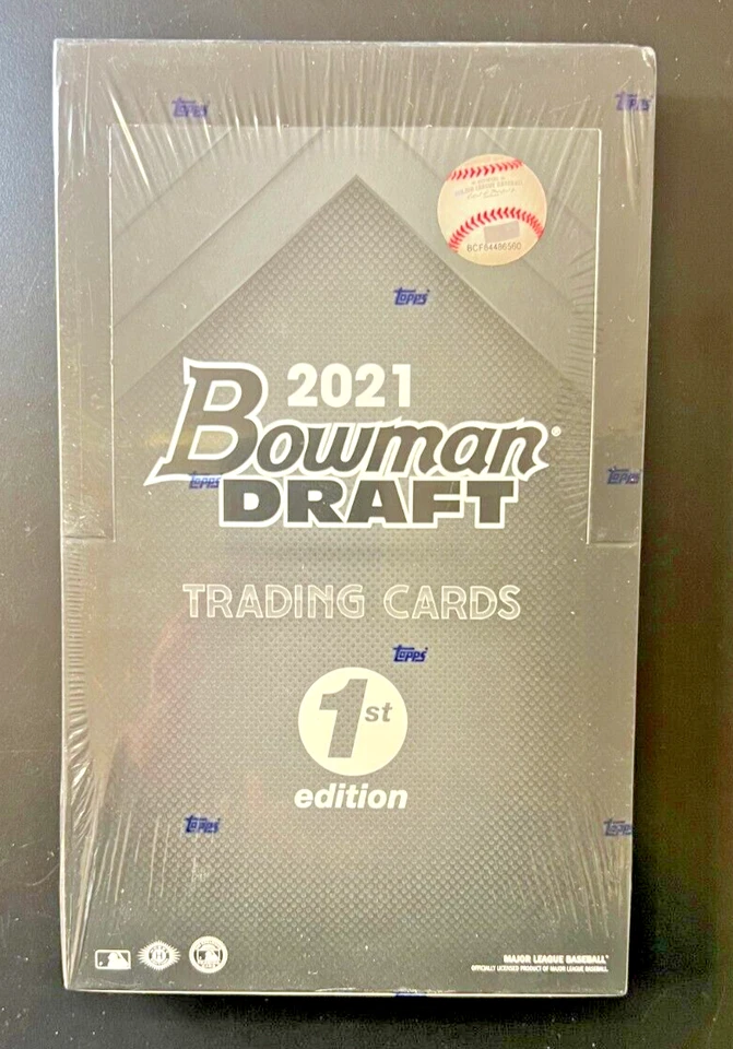 2021 Bowman Draft 1st Edition Factory Sealed Box MLB Online Exclusive 24 Packs - Image 1 of 1