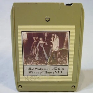 Rick Wakeman 8 Track Tape Six Lives of Henry VIII New Pad Splice PLAYTESTED - Bild 1 von 6