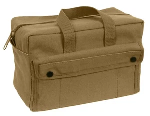 Coyote Brown Heavyweight Military Mechanics Standard Tool Bag 11 X 7 X 6 - Picture 1 of 10