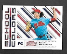 RYAN ROLISON  2018 Panini Contenders Draft Picks School Colors #4 OLE MISS