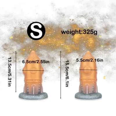 Enorme Dilatador Anal Plug Anal Consolador Grande Estimulador Anal Juguetes Sexuales para Adultos Foto 1 de 4