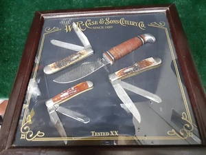 Collectible 4 Knives CASE XX Set Featuring HIGHLAND SPORTSMAN CHATTANOOGA TN NOS - Picture 1 of 13