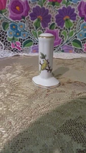 Soporte de anillo de porcelana Herend Hungría adorno dorado - Imagen 1 de 3