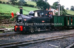 Original Railway Slide: 'The Earl' at Llanfair, 1963 W&LLR*             40/36/65>