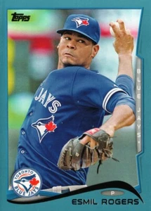2014 Topps Blue #177 - Esmil Rogers - Toronto Blue Jays 14-431 - Picture 1 of 2