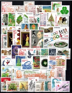 Timbre Monaco année complete 2004 neuf ** MNH sans le bloc feuillet - Imagen 1 de 1