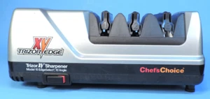 CHEF'S CHOICE diamond hone TRIZOR EDGE XV KNIFE SHARPENER (XLNT!) MODEL 15 - Picture 1 of 4