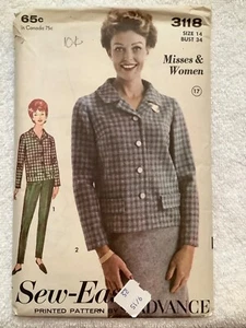 SEW EASY Sewing Pattern by ADVANCE MISSES & WOMENS SPORT SEPERATES PANTS, JACKE - Picture 1 of 2