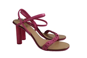 NWOB Rag & Bone Pink Infinity Sandal Heels Ankle Strap Sandals 38.5 - Picture 1 of 7