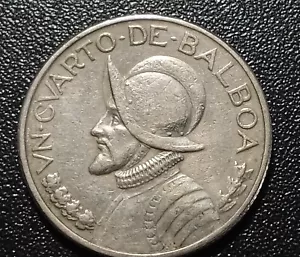 1983 Panama Balboa Vn Cvarto De Balboa Coin NICE WORLD COIN - Picture 1 of 2
