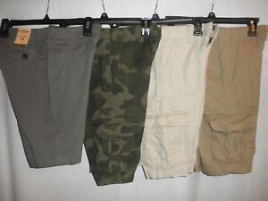 NWT Boys Urban Pipeline Flat Front or Cargo Shorts Assorted Styles/Colors/Sizes