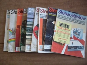STEREO REVIEW MAGAZINE LOT 1971 - Picture 1 of 4