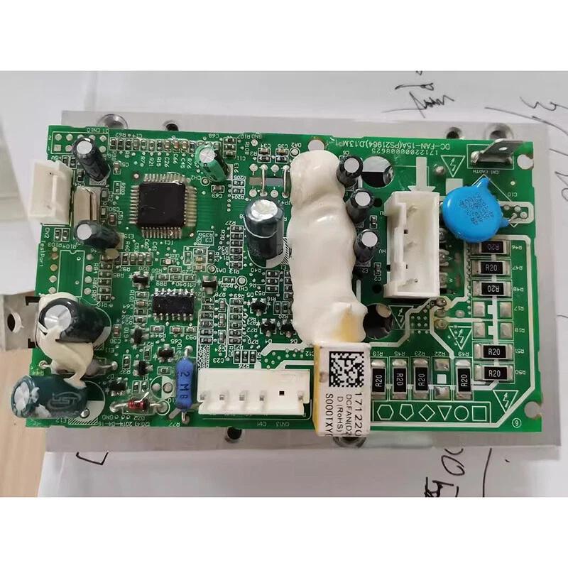 1PCS Fan Main Board For Midea 17122000008625 DC-FAN-15A (PS21964) D. 13. MP1-1 - Image 1 of 1