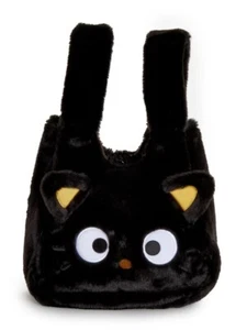Bolso de Mano Sanrio Chococat Negro Clásico de Felpa Nuevo con Etiquetas Nuevo con Etiquetas - Imagen 1 de 3