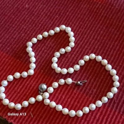 Perlenkette 835 echte  - Bild 1 von 2