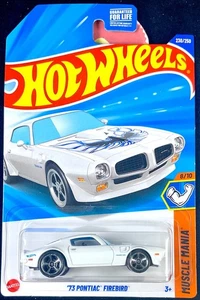 Pontiac Firebird #230 73 Blanco 8/10 Muscle Mania 2025 Hot Wheels Estuche M - Imagen 1 de 7