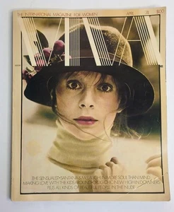 Viva International Magazine For Women April 1974 Adult Content Vintage Ads - Picture 1 of 9