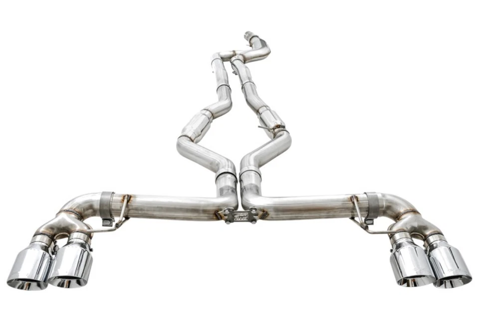 Escape de pista AWE para 20-25 BMW M340i/440i/xDrive 3.0T sedán/cupé-puntas cromadas Foto 1 de 1