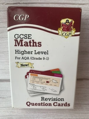 New GCSE Edexcel Maths Revision Question Cards Higher Level Key Stage 4 CGP 9-1  - Image 1 of 4