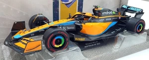 Solido 1/18 Scale Diecast S1809101 F1 McLaren MCL36 Australia 2022 Ricciardo - Picture 1 of 5