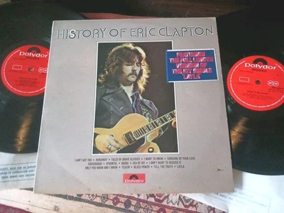 ERIC CLAPTON -   History Of Eric Clapton,   ORIG 1972 UK DOUBLE-LP.... NICE COPY - Image 1 of 4