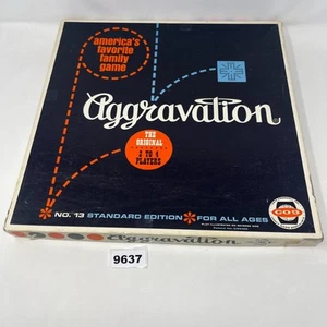 Original Aggravation Family Board Game Vintage 1962 by CO-5 - COMPLETE - Picture 1 of 13