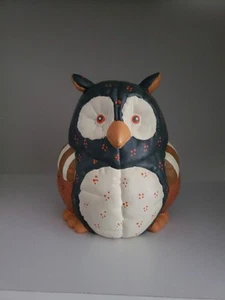 Kimple Mold Ceramic Owl Decor Painted Finished 1989 - Picture 1 of 7